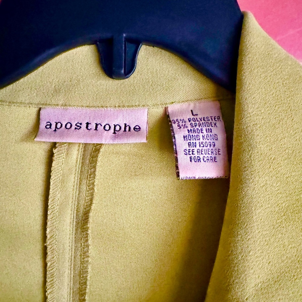 APOSTROPHE WOMENS GREEN BUTTON SHIRT - Picture 3 of 3
